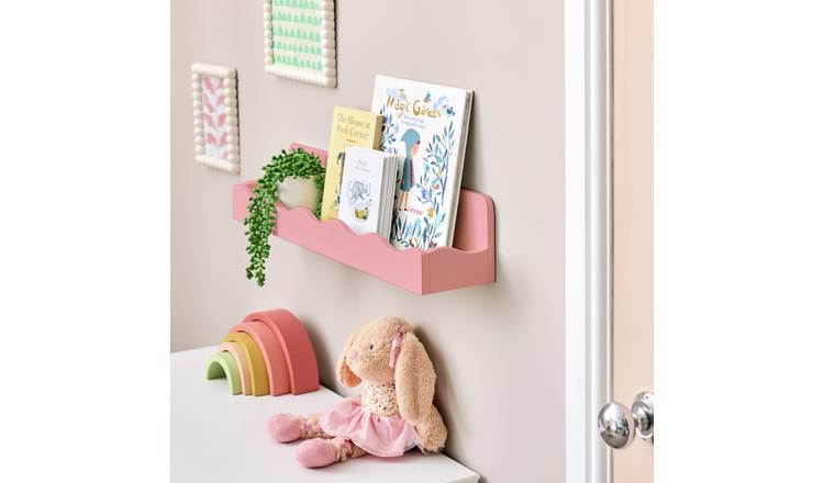 Habitat Kids Scalloped Storage Shelf - Pink