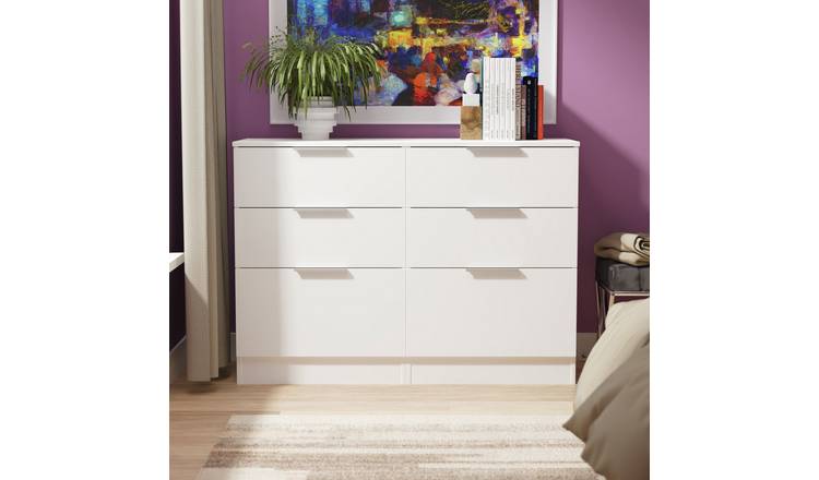 Welcome Orillia 6 Drawer Chest - White