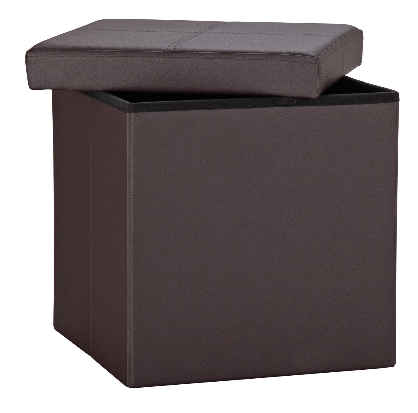 Argos Home Small Faux Leather Stitched Ottoman Review