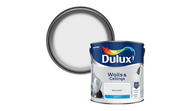 Dulux Walls & Ceilings Matt Paint Rock Salt - 2.5L