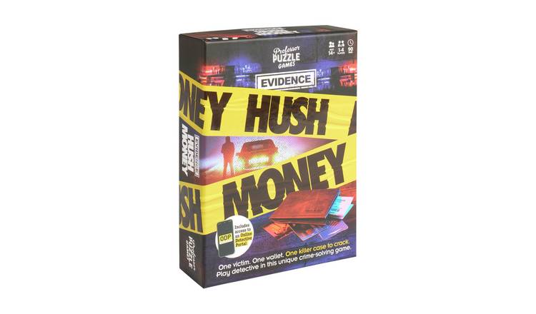 Professor Puzzle Hush Money Strategy Board Game