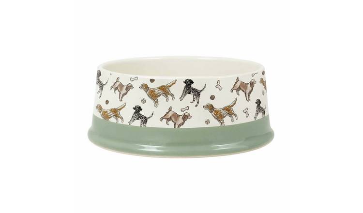Banbury & Co All Over Print Ceramic Bowl-Cream