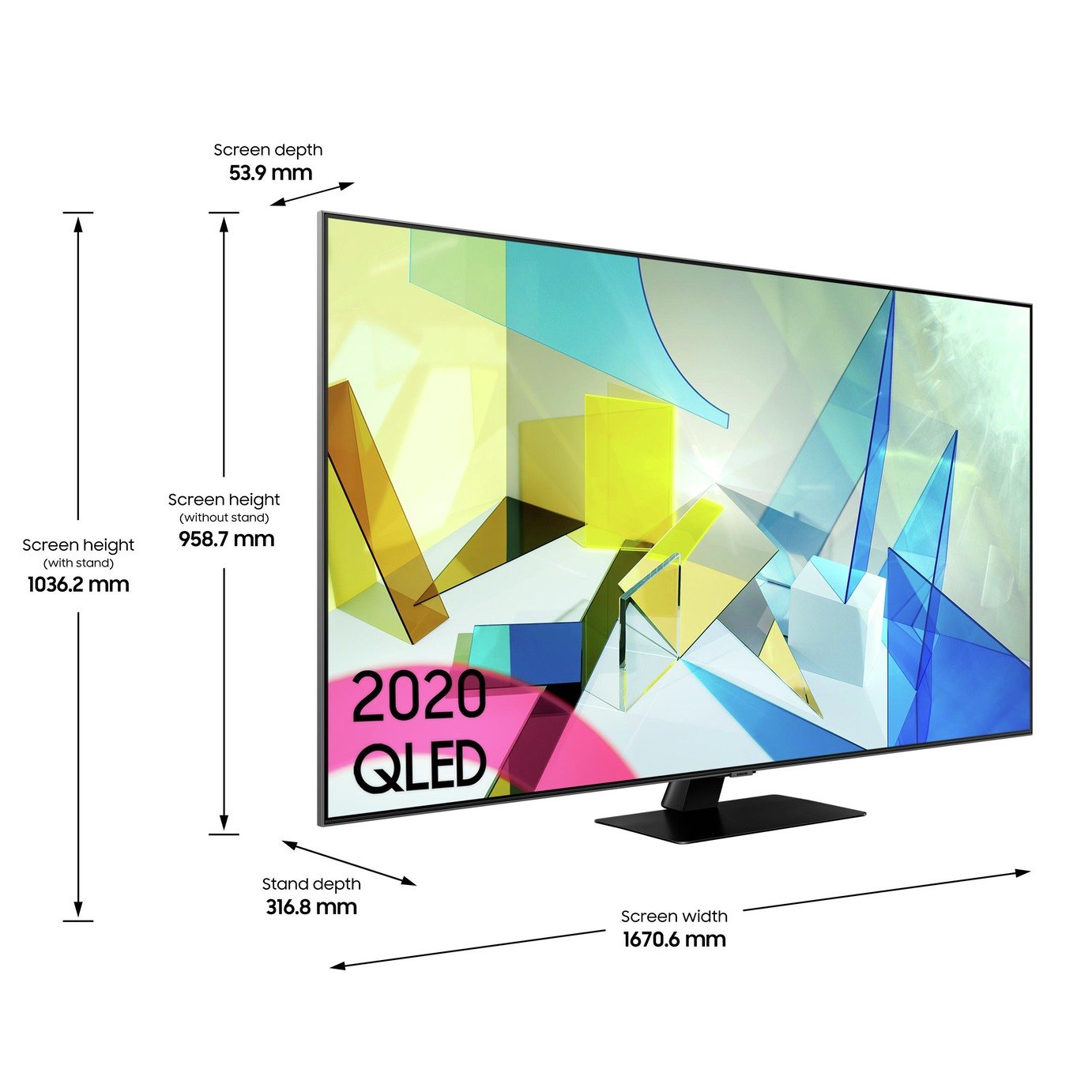 Samsung 75 Inch QE75Q80TATXXU Smart 4K Ultra HD QLED TV Review