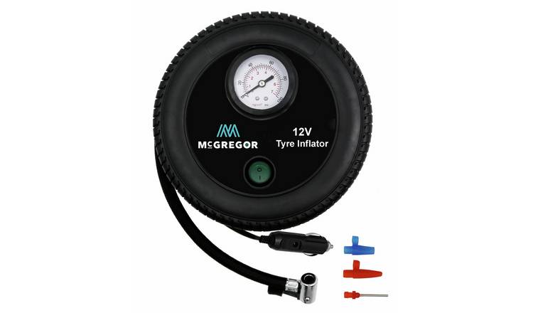 McGregor Analogue Tyre Inflator - 12V