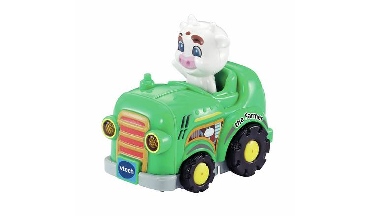 Vtech Toot-Toot Drivers Colin Cow With His Tractor Toy