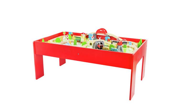 Kids train table sales set