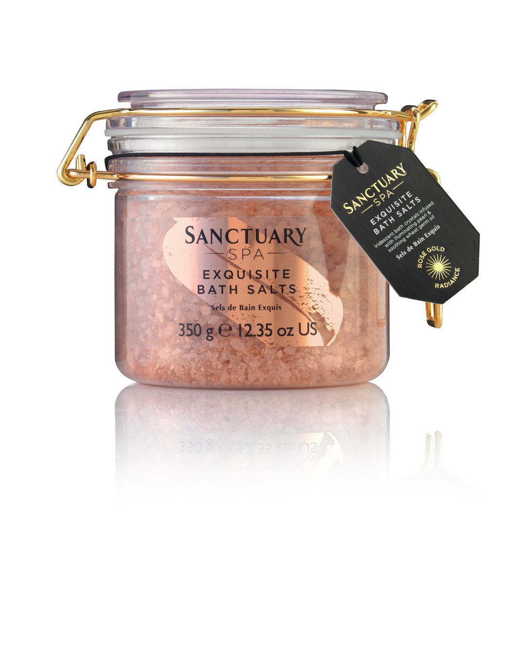 Sanctuary Spa Rose Gold Radiance Bath Salts 350g Review