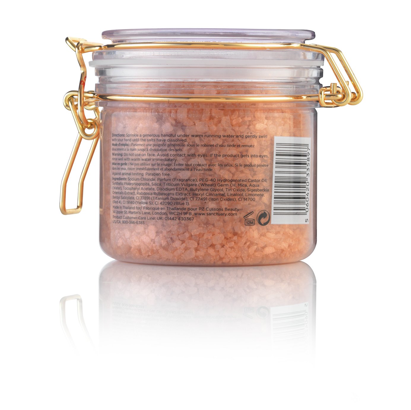 Sanctuary Spa Rose Gold Radiance Bath Salts 350g Review