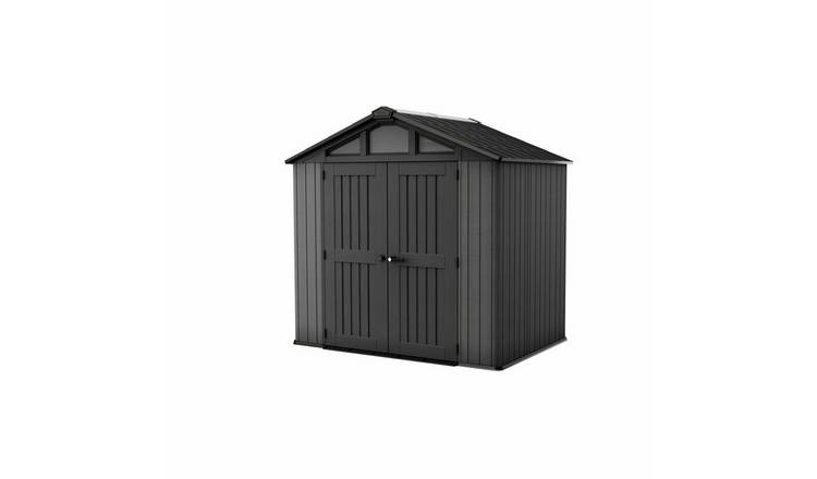 Keter Stronghold 8x6ft Garden Shed - Dark Grey