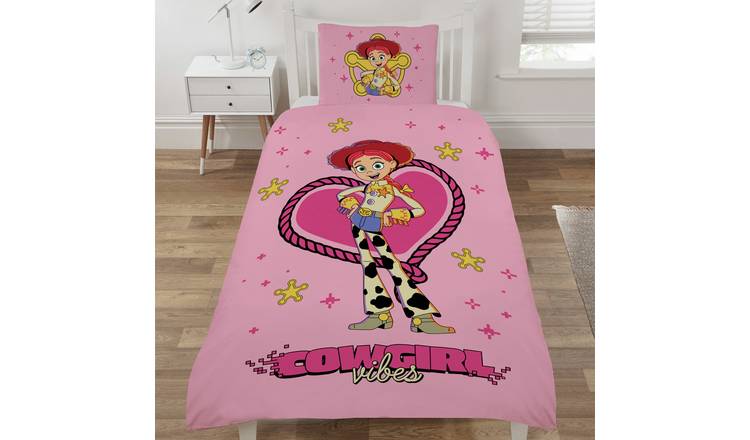 Disney Toy Story 5 Kids Jessie Pink Bedding Set - Single