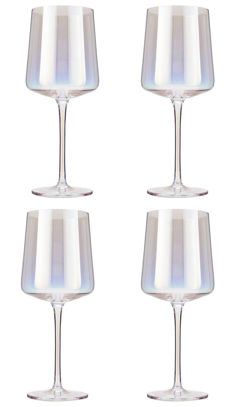 Argos Home Iridescent Lustre Set of 4 Wine Glasses Review