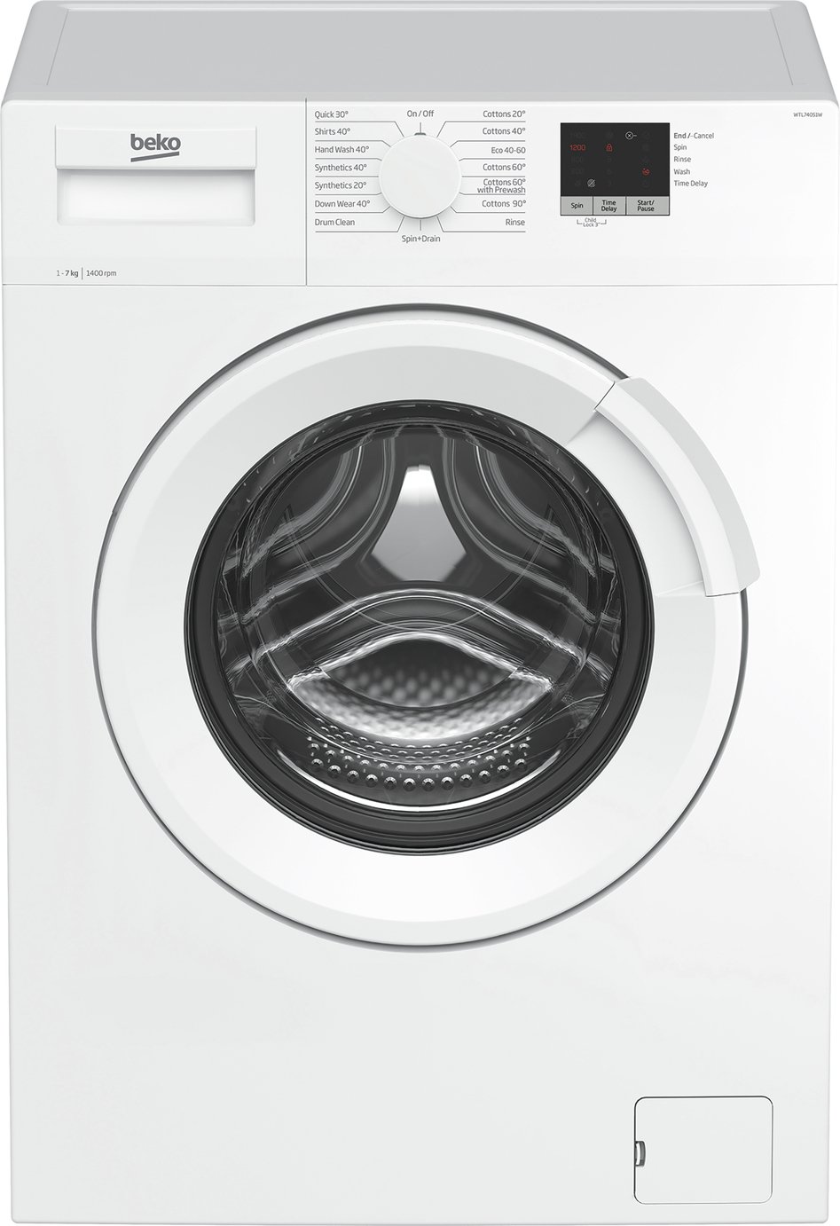 Beko WTL74051W 7KG 1400 Spin Washing Machine Review