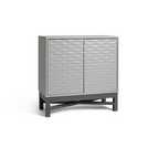 Buy Habitat Zander Textured Small Sideboard Grey Sideboards Habitat