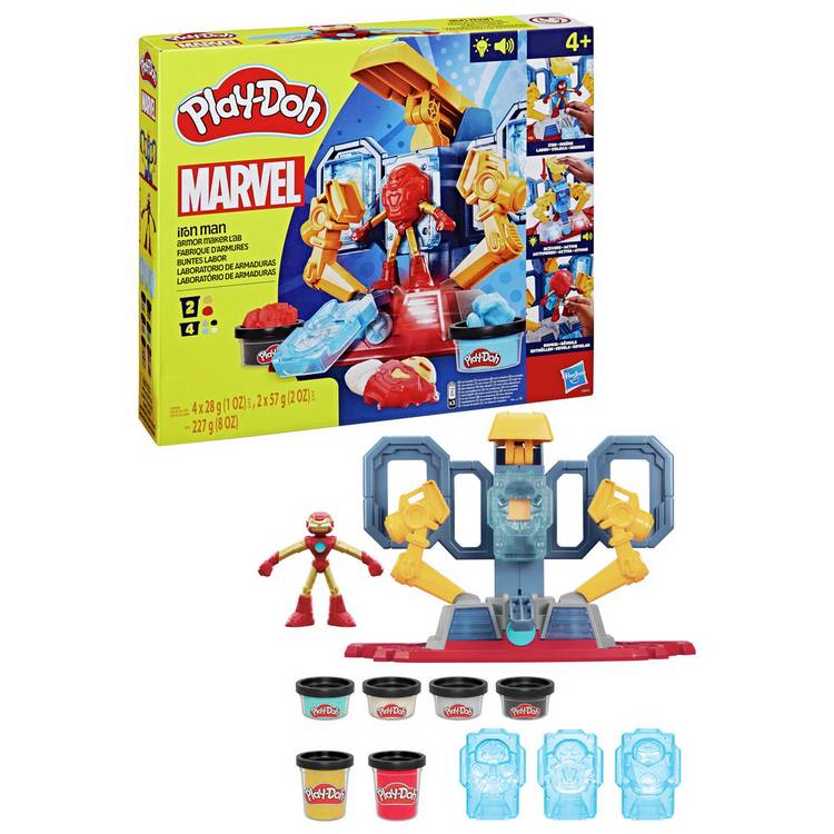Play-Doh Marvel Iron Man Armor Maker Lab 0