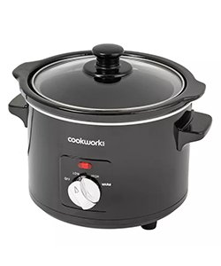 Argos Product Support for Morphy Richards 460751 Compact Square Slow Cooker  - Black (464/9481)