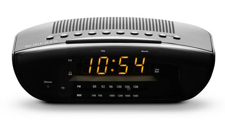 Roberts Chronologic VI FM Clock Radio - Black