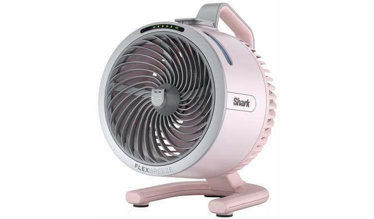Shark FlexBreeze HydroGo Pink Misting Pedestal Fan - 6 Inch