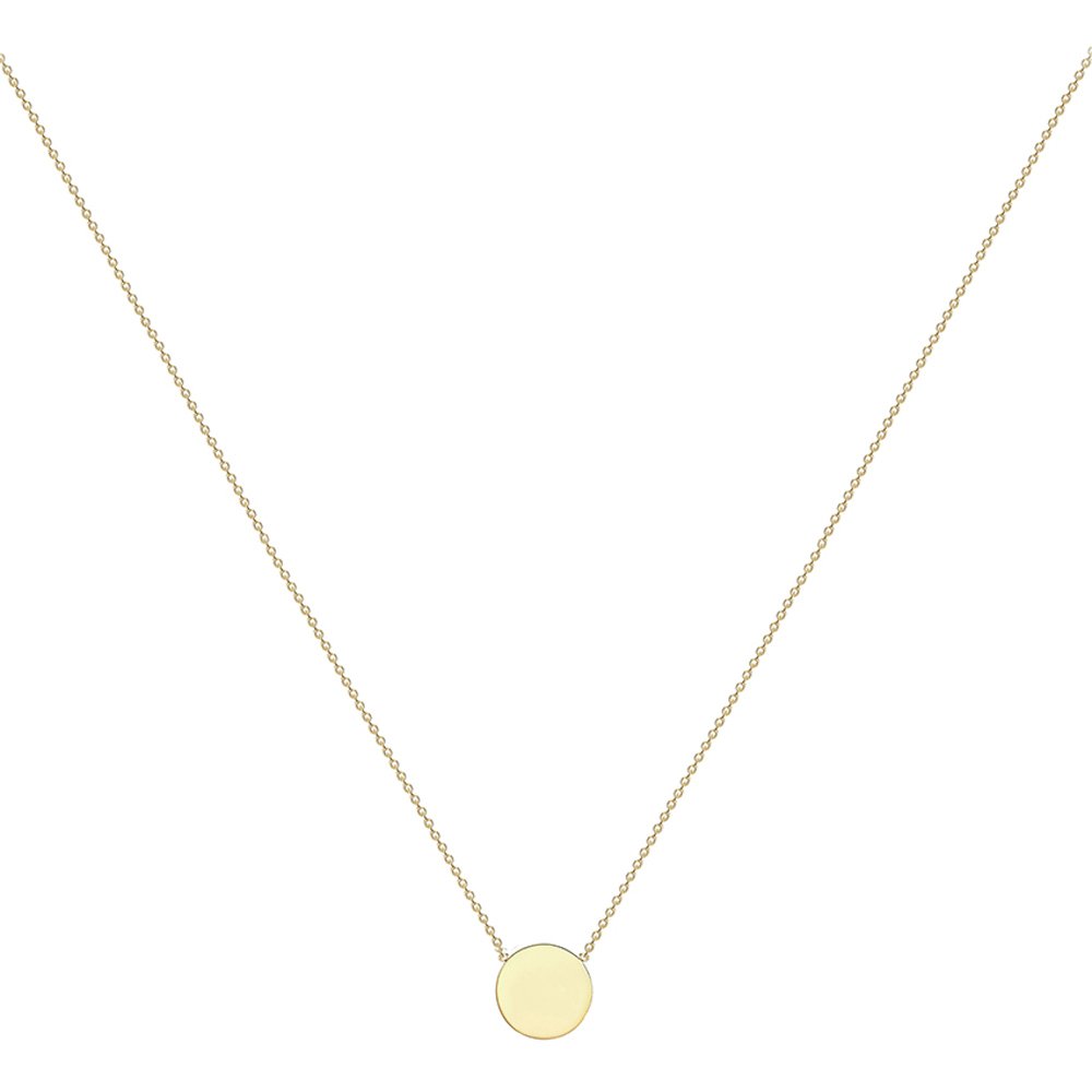 9ct Gold Personalised Mini Disc Pendant Necklace Review