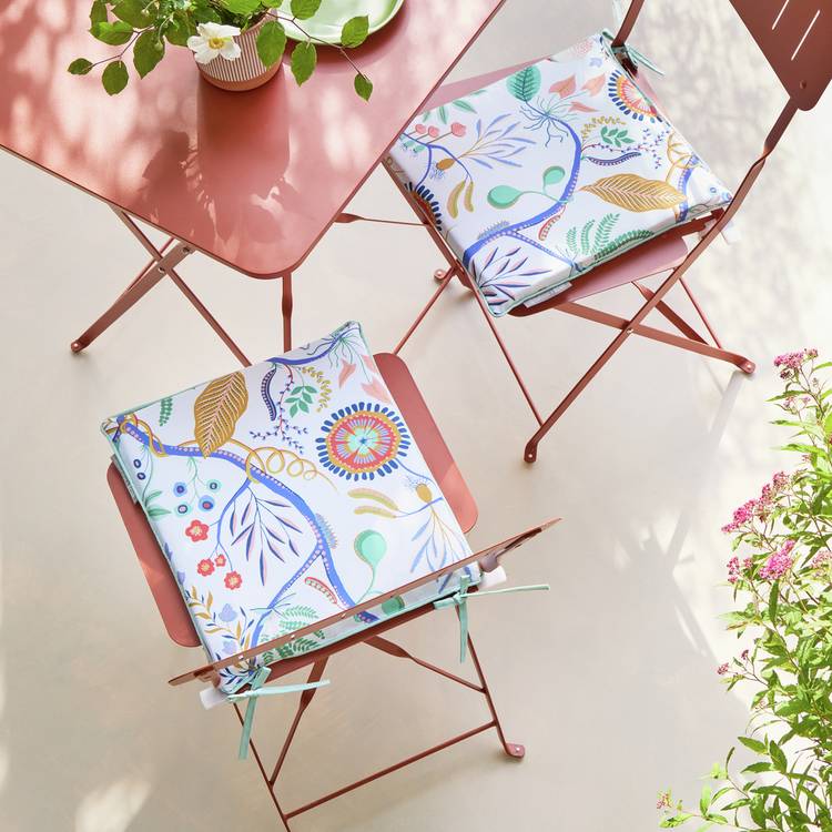 Habitat x Scion Pack of 2 Jackfruit Garden Seat Cushion 0