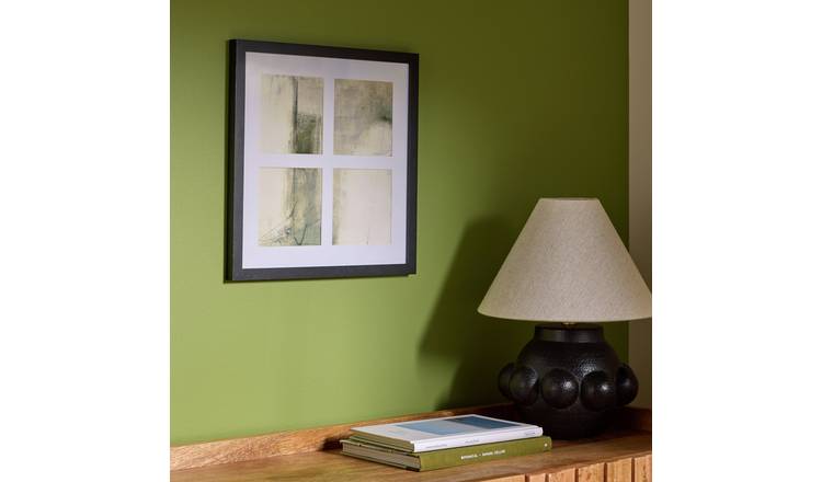 Habitat Single Mount Multi Photo Black Picture Frame - 4x4"