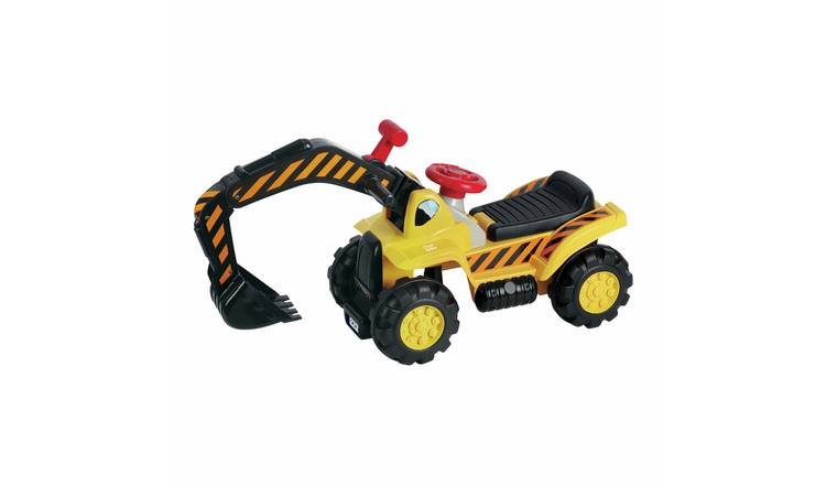 Chad Valley Construction Digger Ride On