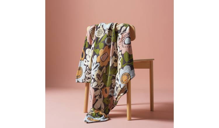 Habitat x Scion Kukkia Floral Throw - 125x150cm