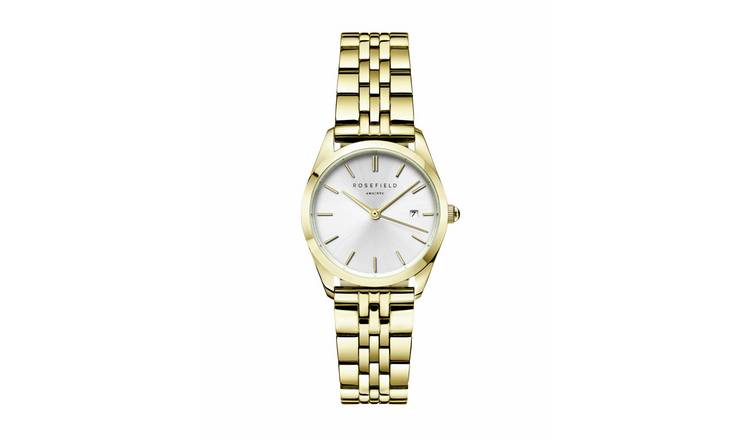 Rosefield Ace XS Ladies Steel Gold Bracelet Watch