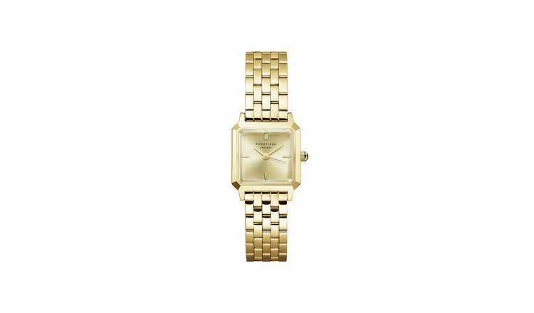 Rosefield Boxelle Gold Plated Ladies Bracelet Watch