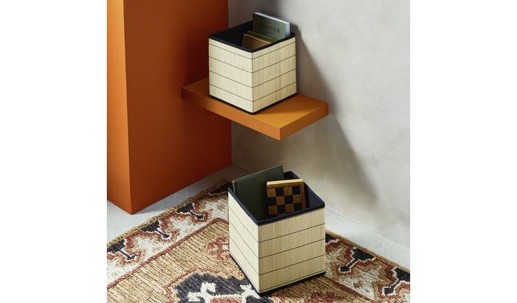 Habitat Set of 2 Square Boxes - Natural