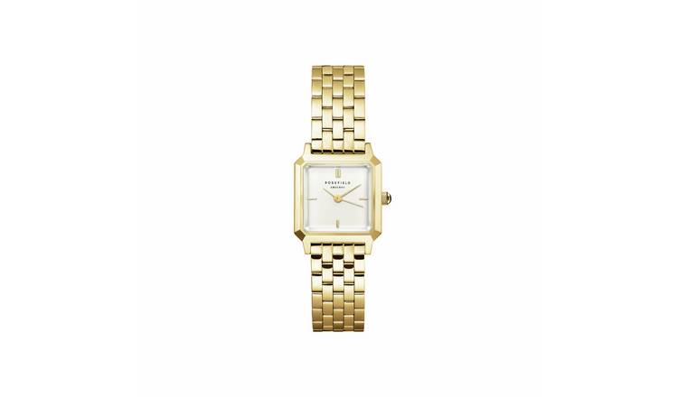 Rosefield Boxelle Steel Gold Ladies Bracelet Watch