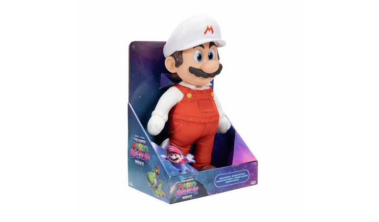 Super Mario Galaxy Movie Fire Mario Soft Toy