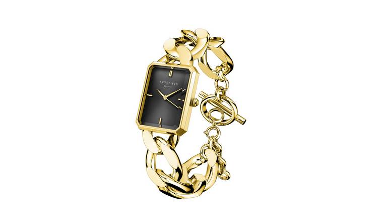 Rosefield Studio Octagon XS Steel Gold Ladies Bracelet Watch