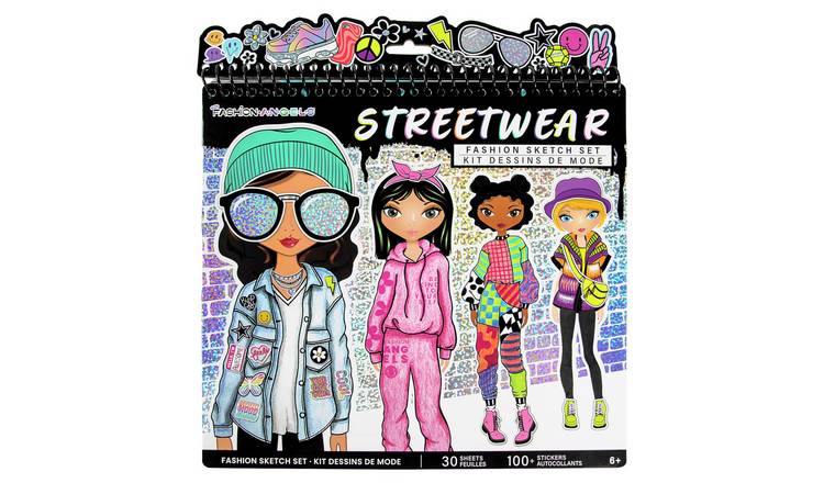 Fashion Angels Streetwear Fashion Design Sketch Portfolio 