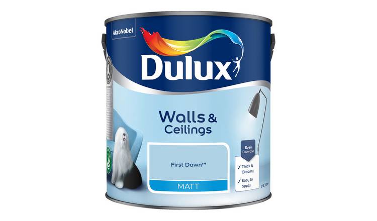 Dulux Walls & Ceilings Matt Paint First Dawn - 2.5L