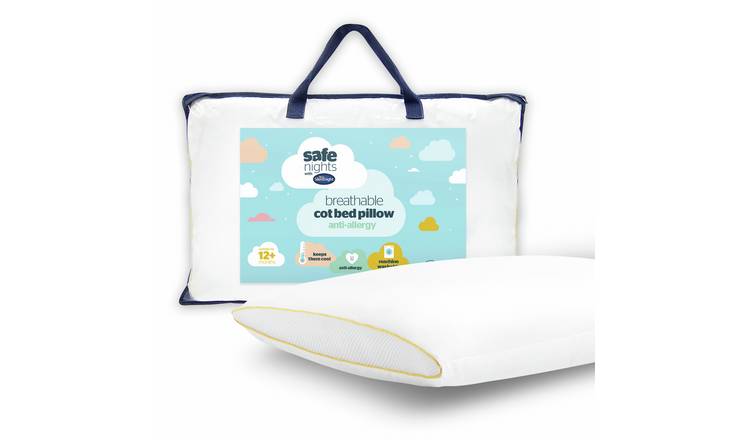 Silentnight Safe Nights Breathable Soft Cot Pillow
