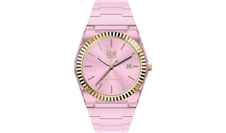Ice-Watch Pink Silicone Strap Unisex Watch