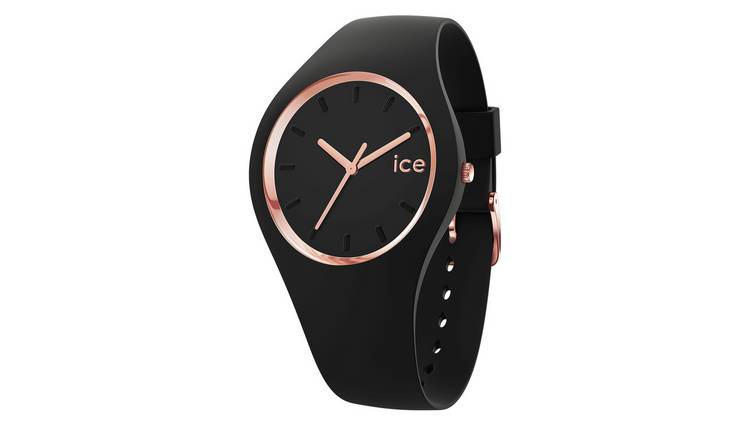 Ice-Watch Black Silicone Strap Unisex Watch