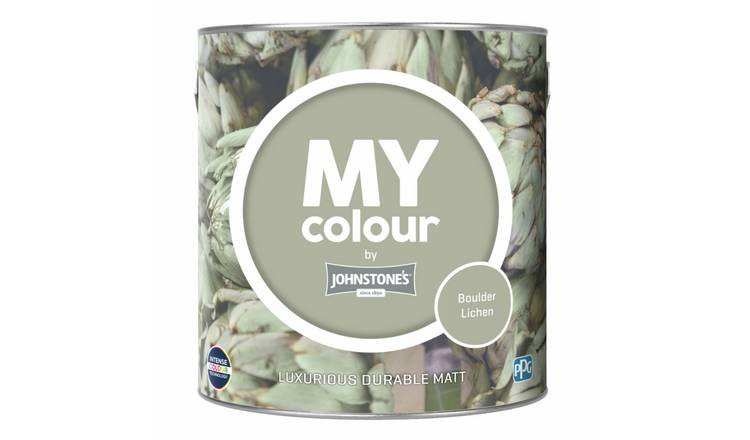 Johnstone's My Colour Durable Matt Paint Boulder Lichen 2.5L