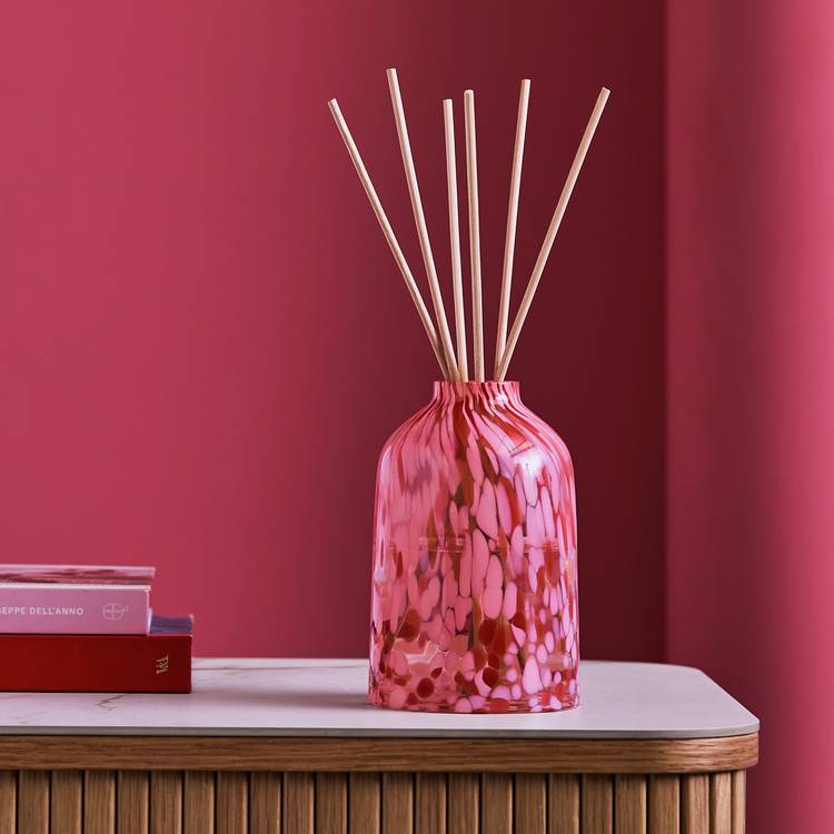 Habitat Confetti 500ml Glass Diffuser - Pink Jasmine & Amber 0