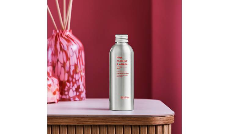 Habitat 180ml Diffuser Refill - Pink Jasmine & Amber