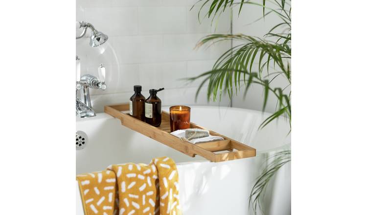 Habitat Bamboo Bath Bridge - Natural