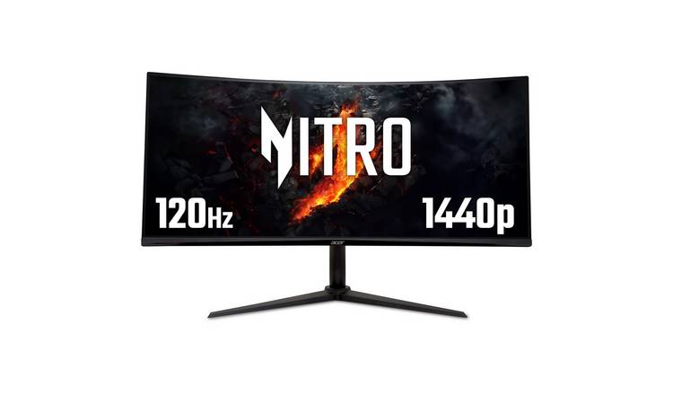 Acer Nitro 34Inch 120Hz WQHD Gaming Monitor