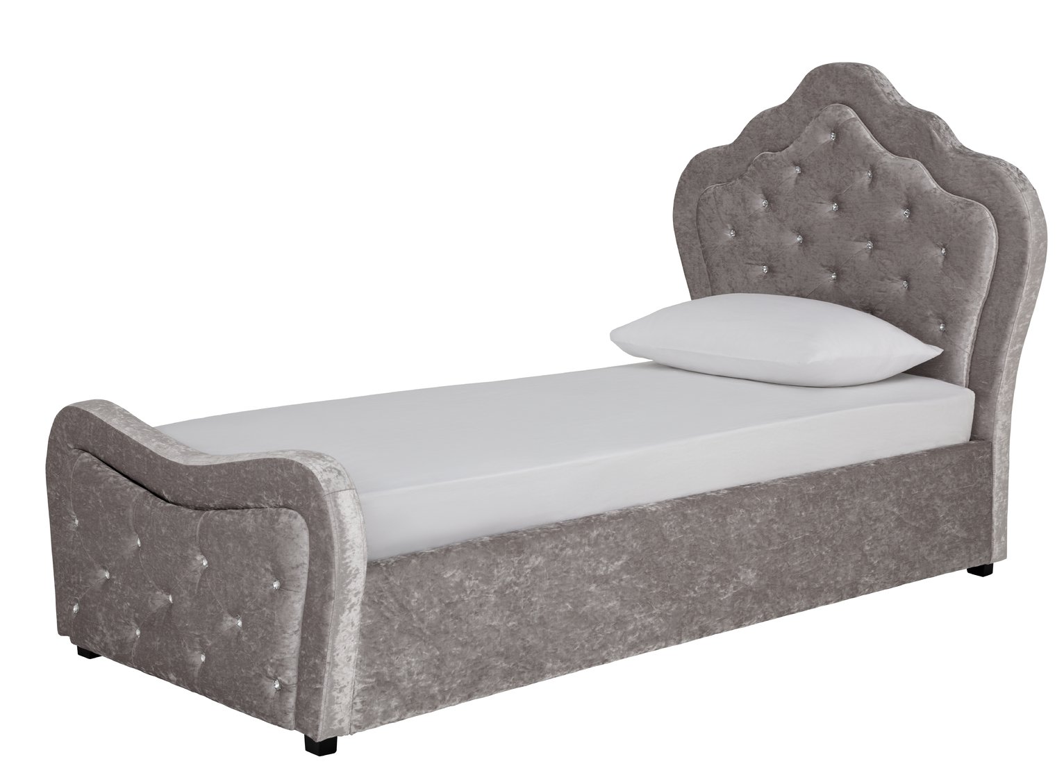 Argos Home Venice Crushed Velvet Single Bed Frame Review