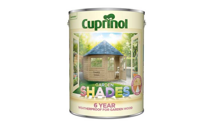 Cuprinol Garden Shades Matt Paint Country Cream - 5L