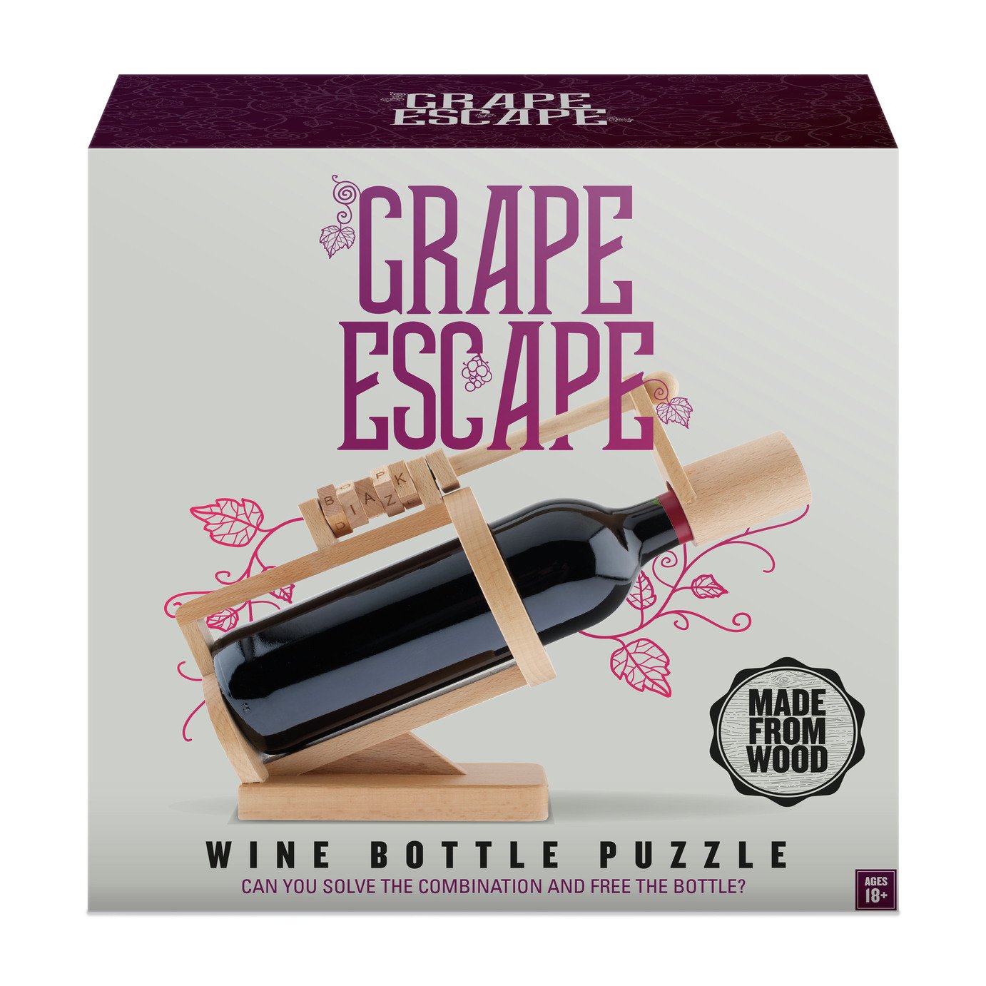 Professor Puzzle Grape Escape Wine Bottle Puzzle Review