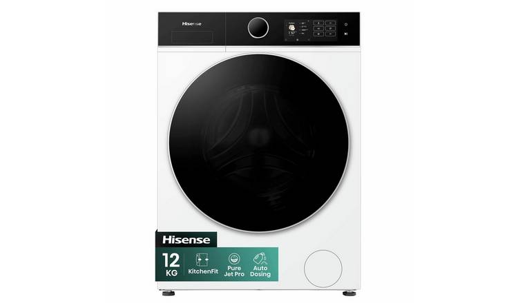 Hisense WF5I1245BWR 12KG 1400 Spin Washing Machine - White