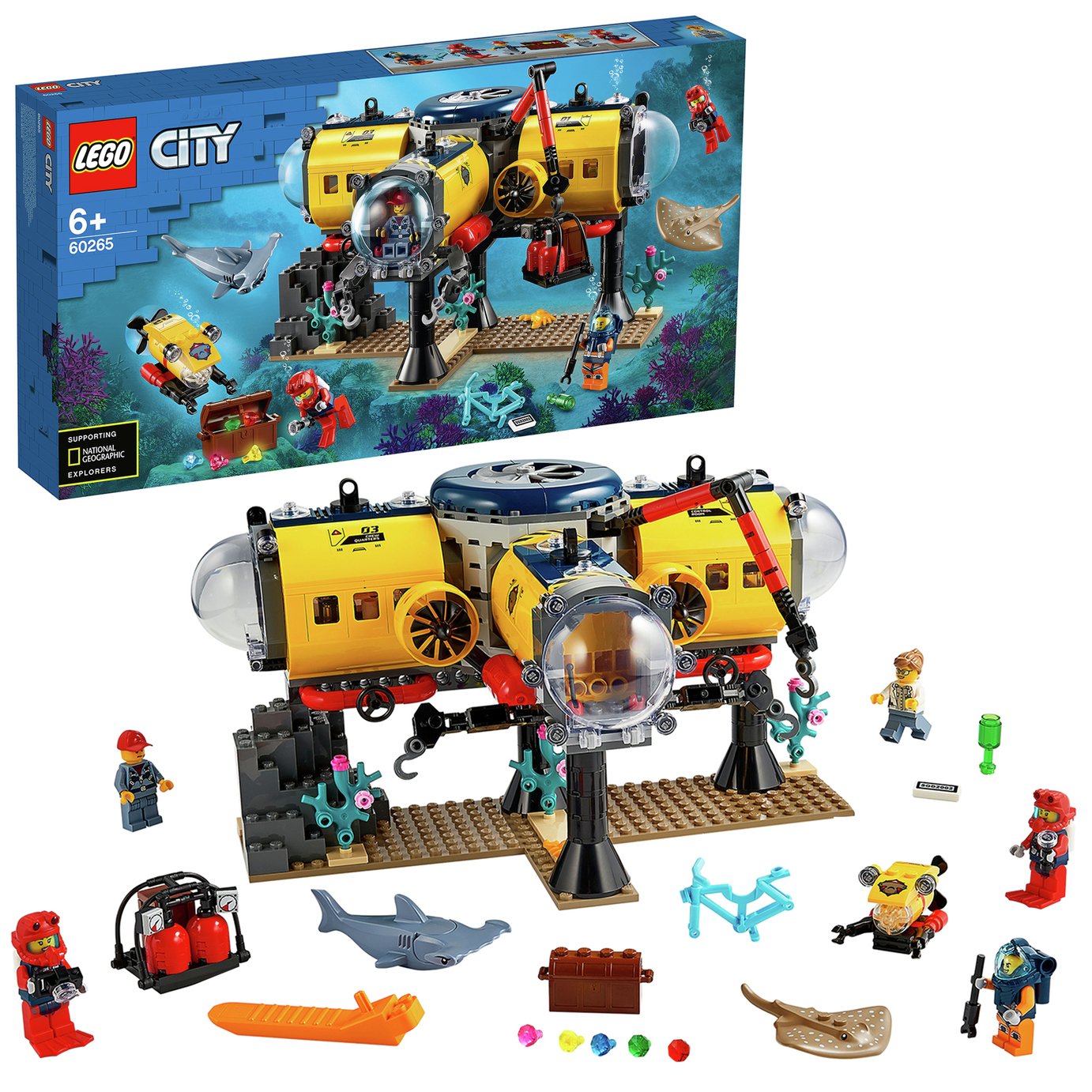LEGO City Ocean Exploration Base Underwater Set Review