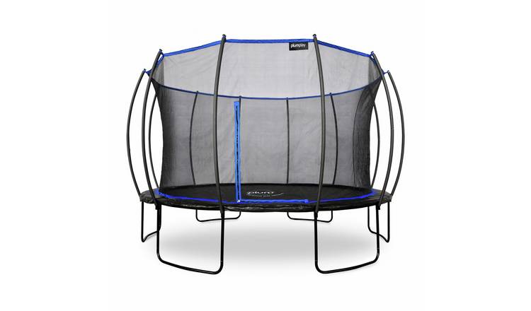 Plum 14ft Deluxe Springsafe Outdoor Trampoline & Enclosure