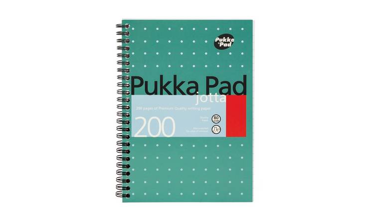 Pukka Pads A5 Metallic Jotta Notepad - Pack of 3