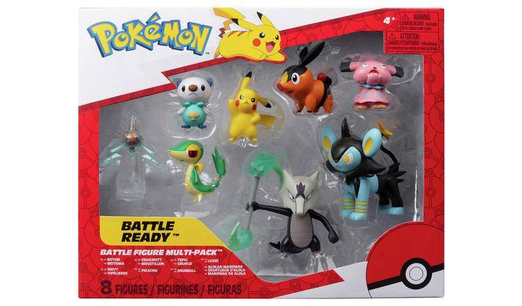 Pokemon Battle Multipack Figures-Pack of 8